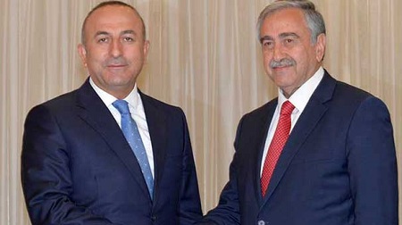 North Cyprus News - Cavusoglu - Akinci