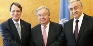 North Cyprus News - Anastasiades - Guterres - Akinci