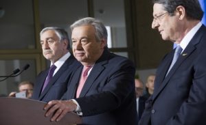 North Cyprus News - Akinci - Guterres - Anastasiades