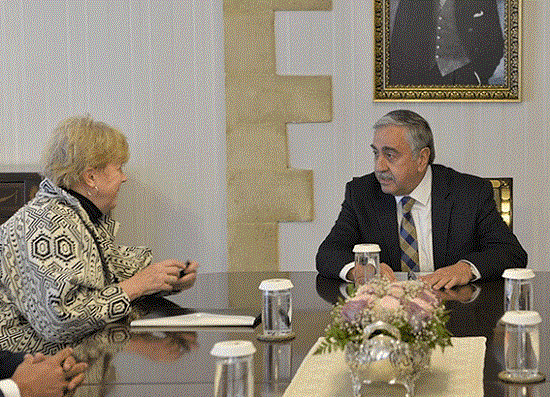 North Cyprus News - Akinci meets Lute