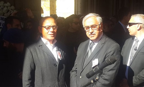 North Cyprus News - Akinci - Talat - Adyin Denktas Funeral