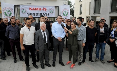 North Cyprus News - Kamu-Is Strike
