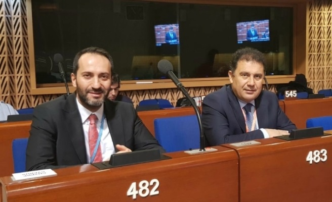 North Cyprus News - Armagan Candan - Hamza Ersan Saner at PACE