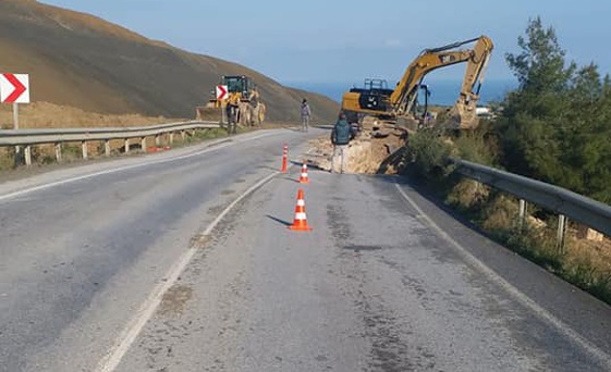 North-Cyprus-News-Road-collapse